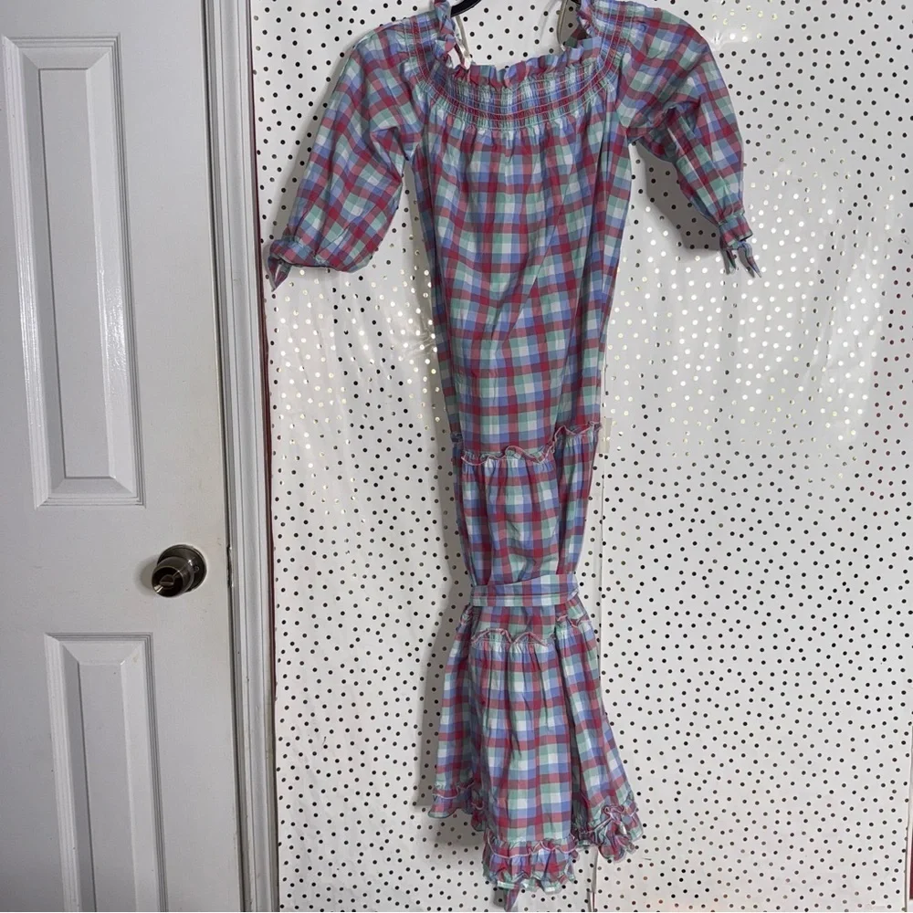 Kate Spade Multicolor Ruffle Dress